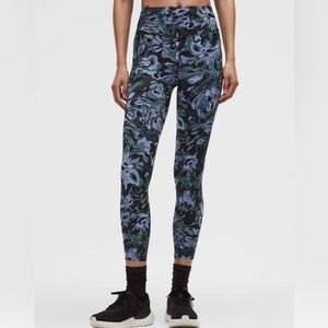 Lululemon Fast and Free Tight in Glacier Camo